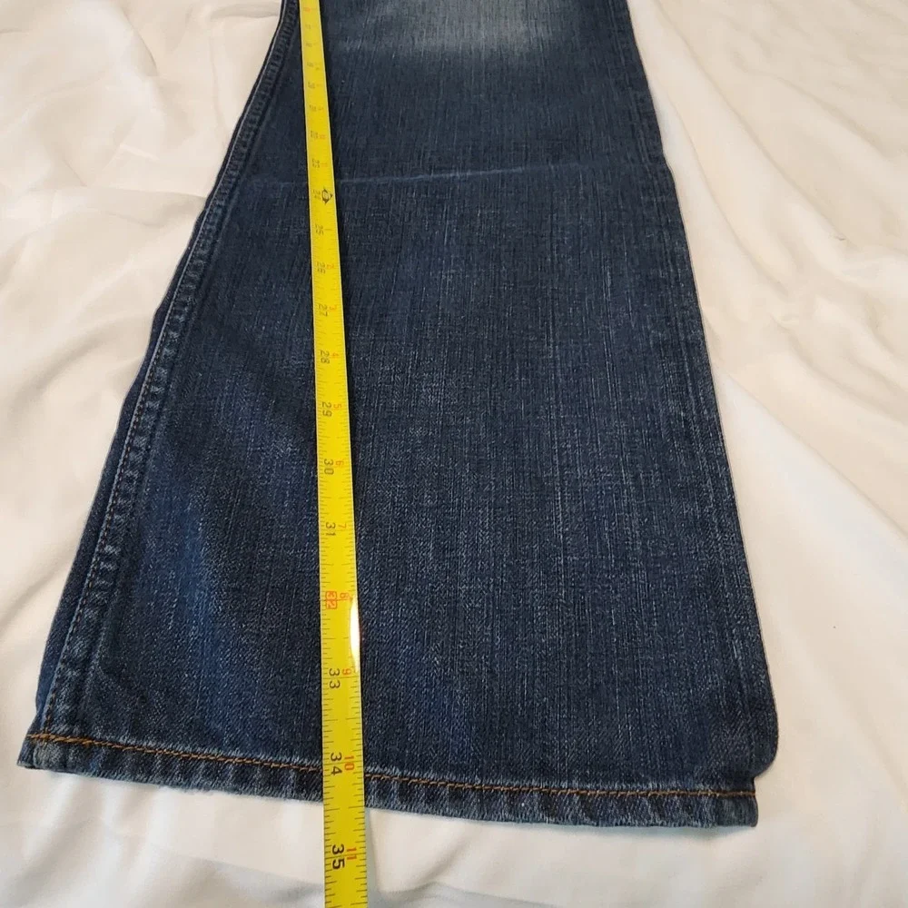 J.Brand Walker Relaxed Straight‎ Leg Size 38 Med Wash Blue Jeans. Button Fly Men